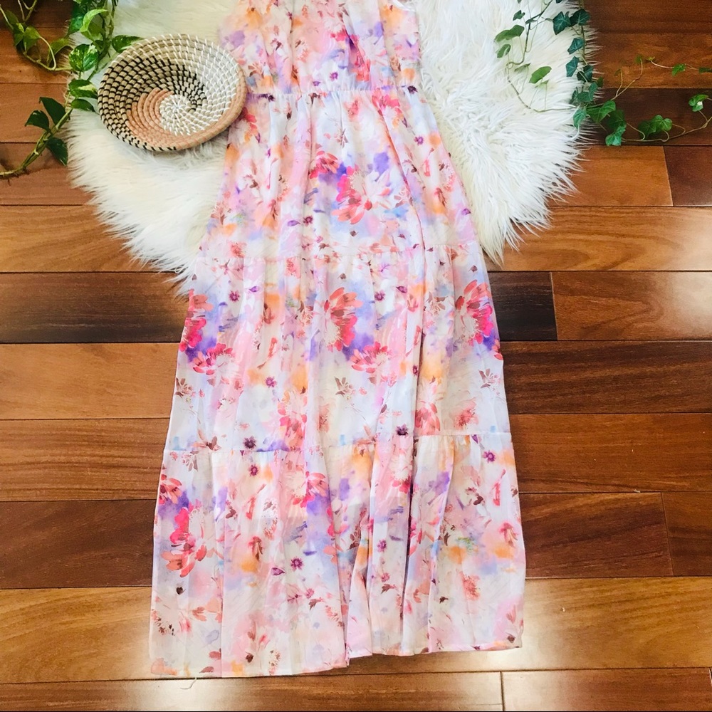 New🌿Made In Italy Falter Maxi Dress - Picture 12 of 13
